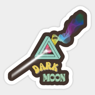 Dark Moon Sticker